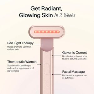 Solawave 4-in-1 Radiant Renewal Skincare Wand w/Red Light Therapy. SEALED UNUSED